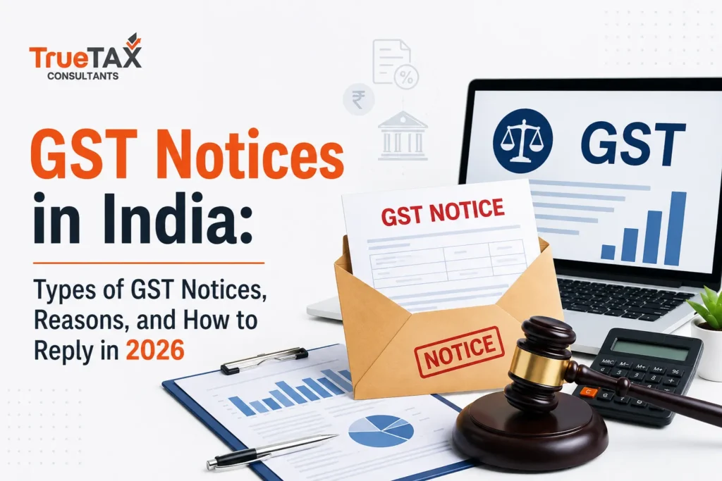 GST Notices in India Types of GST Notices, Reasons, and How to Reply in 2026